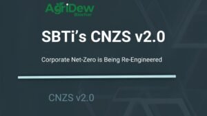 SBTi CNZS v2.0: Corporate Net-Zero is Being Re-Engineered